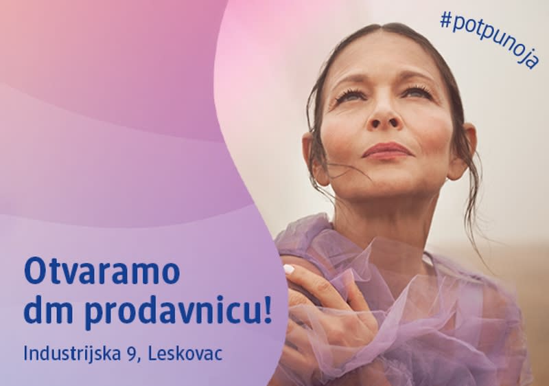 otvaranje dm prodavnica, Leskovac