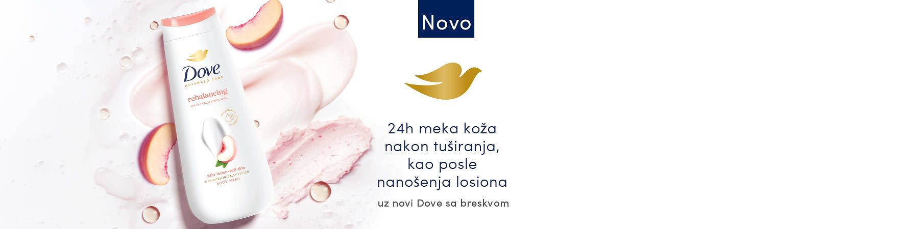 Dove Advanced Care gelovi za tuširanje i sapuni