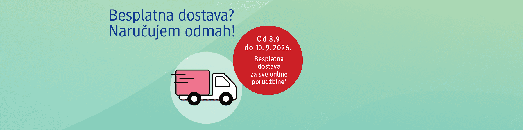 Besplatna dostava u dm Online shopu! 🚗