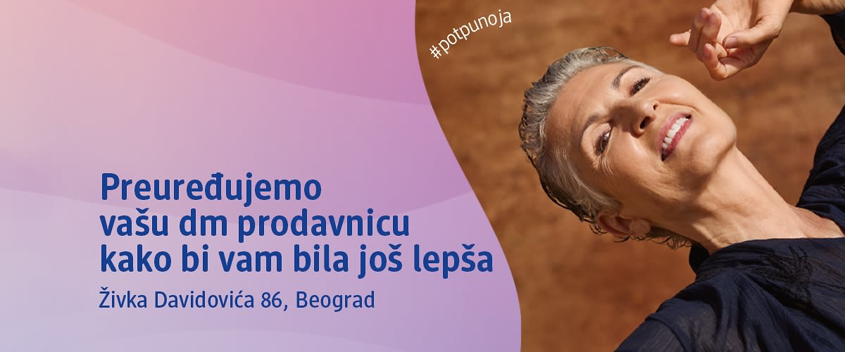 Preuređujemo dm prodavnicu na adresi Živka Davidovića 86, Beograd.