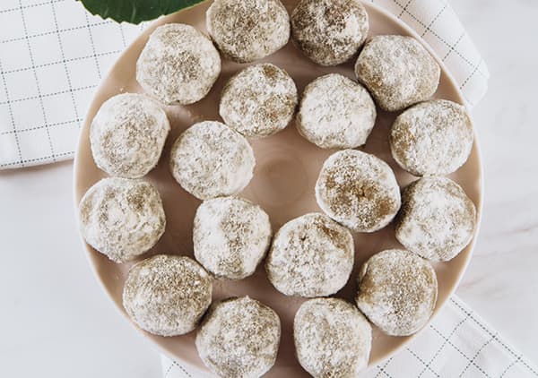 Вегански Matcha Bites 