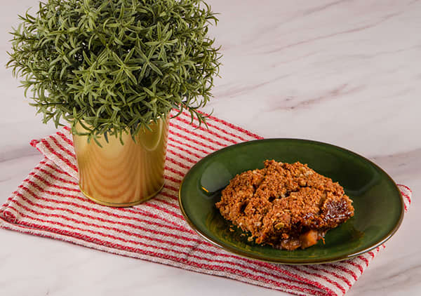 Вегански Apple Crumble 