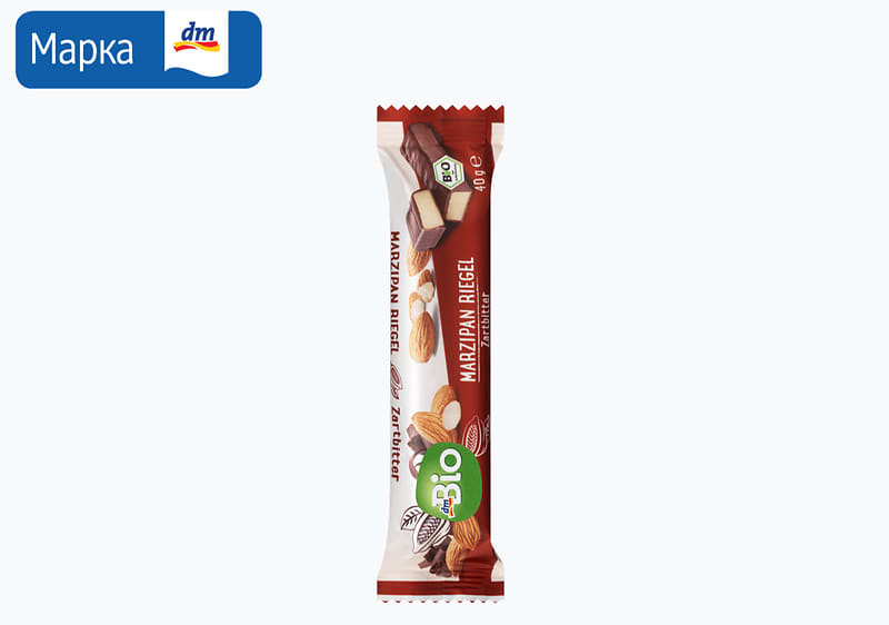 dmBio марципан штанглица, 40 г