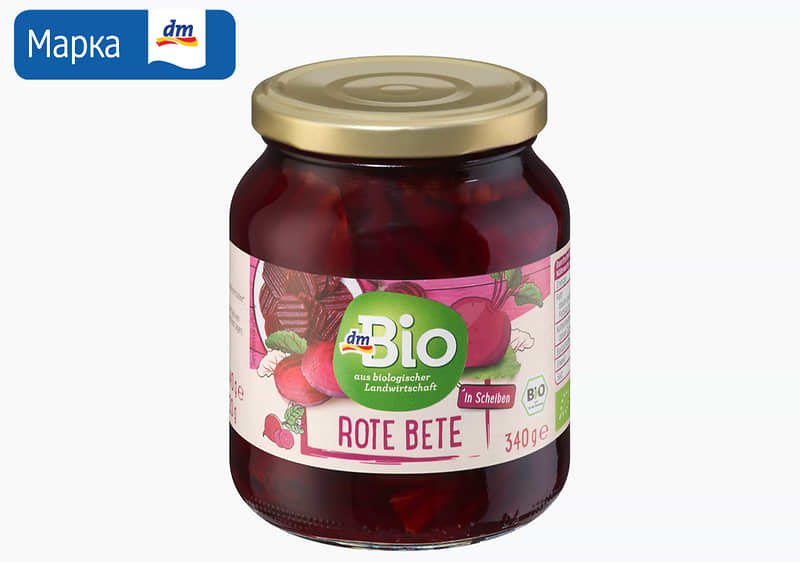 dmBio цвекло во тегла, 340 г