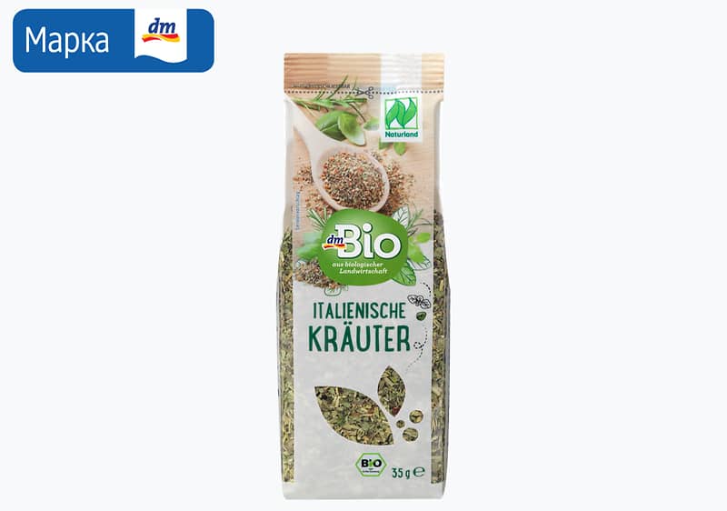 dmBio италијански зачин, 35 г