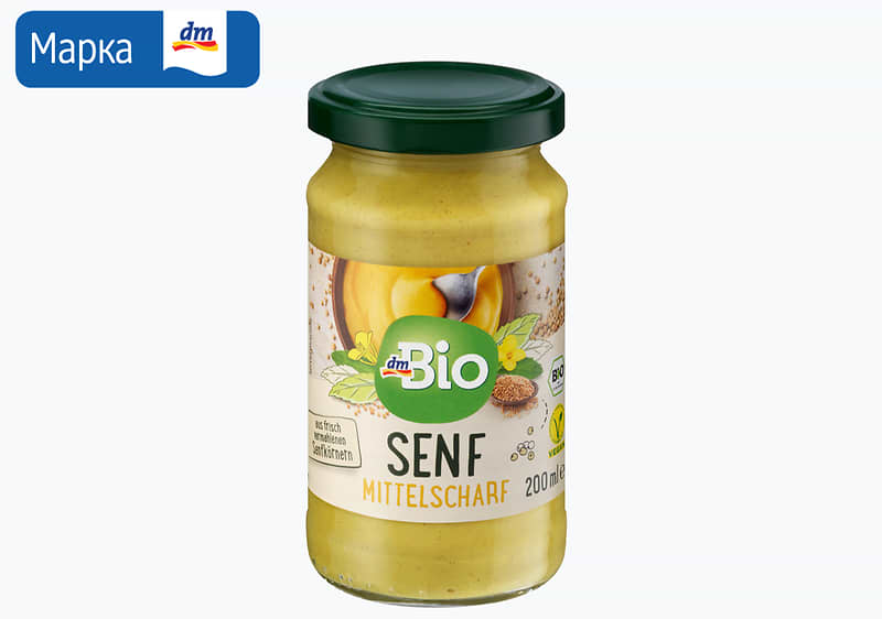 dmBio средно лут сенф, 200 г