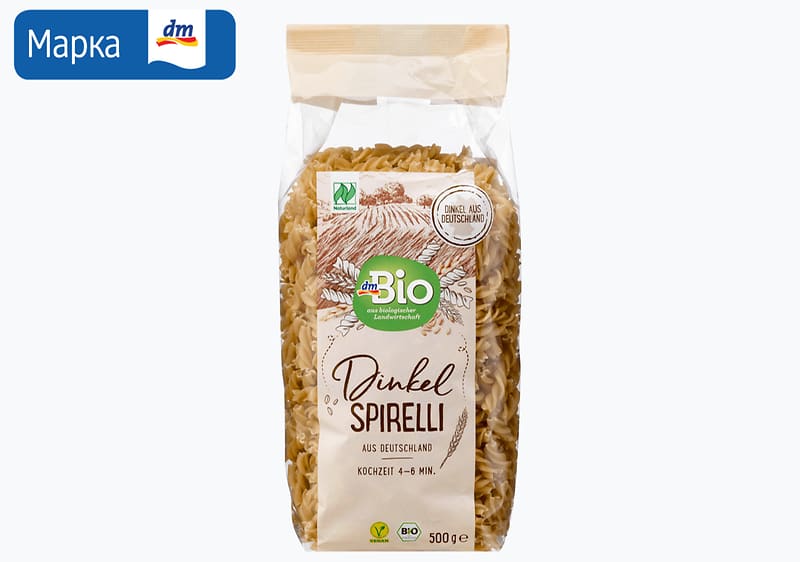 dmBio тестенини со спелта, 500 г