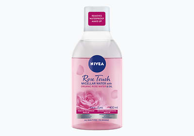 NIVEA ROSE TOUCH мицеларна вода за чистење лице, 150 мл
