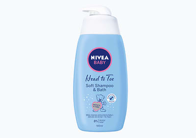 NIVEA BABY купка и шампон за бањање, 500 мл