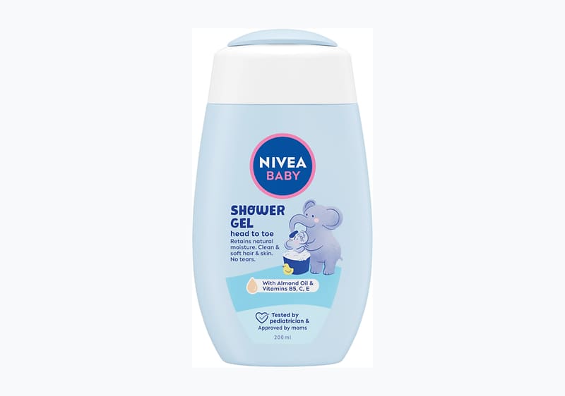 NIVEA BABY купка и шампон за бањање, 500 мл