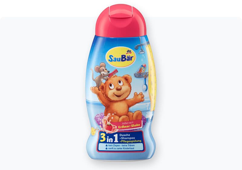 3 во 1 шампон, регенератор и гел за туширање, 250 мл