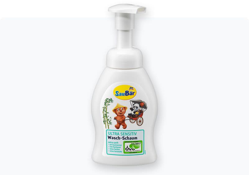 Ultra Sensitive пена за миење, 250 мл