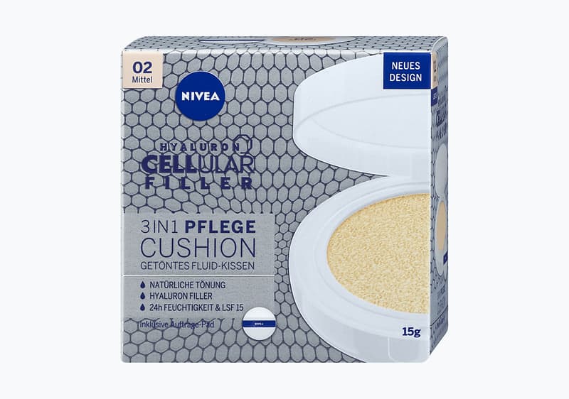 Nivea Hyaluron Cellular Filler кушон за лице, 15 г