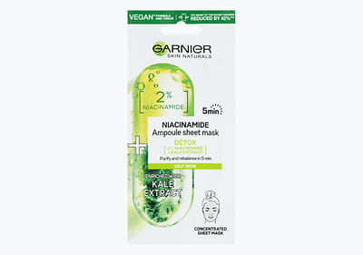 Garnier туфер маска за лице, 1 парче
