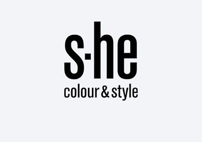 s-he Logo