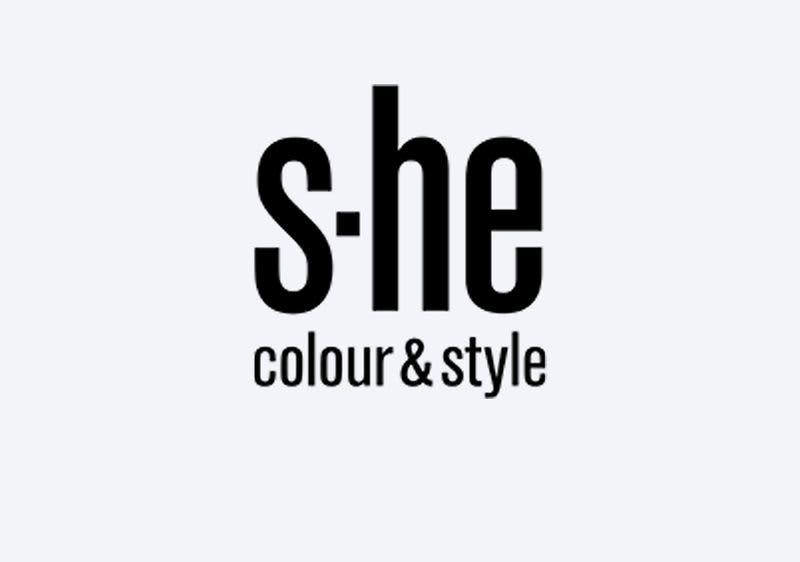 s-he Logo