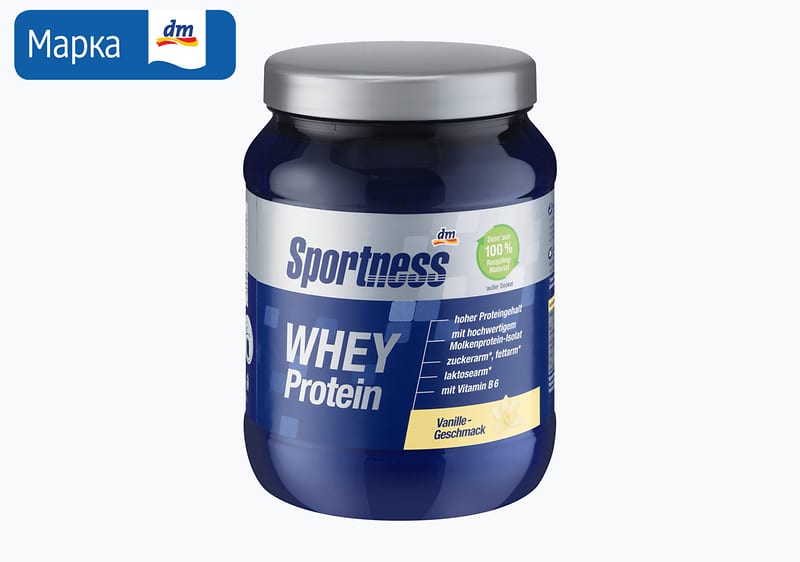 Sportness Whey протеин со вкус на ванила, 450 г