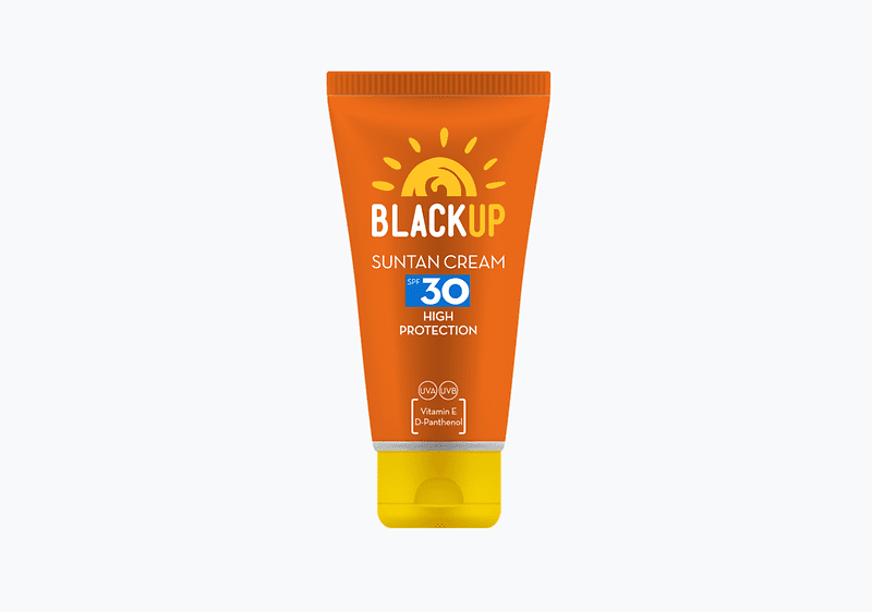 BLACK UP крем за сончање, З.Ф. 30, 100 мл