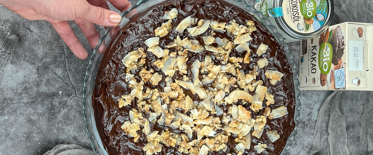 Колач со чоколадо и кокос