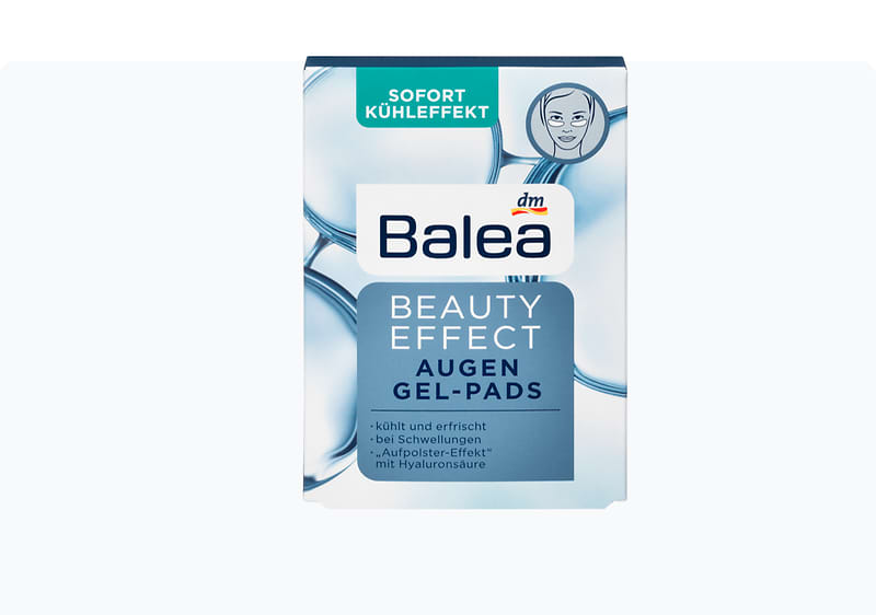 Balea BEAUTY EFFECT гелни траки за очи, 6/1