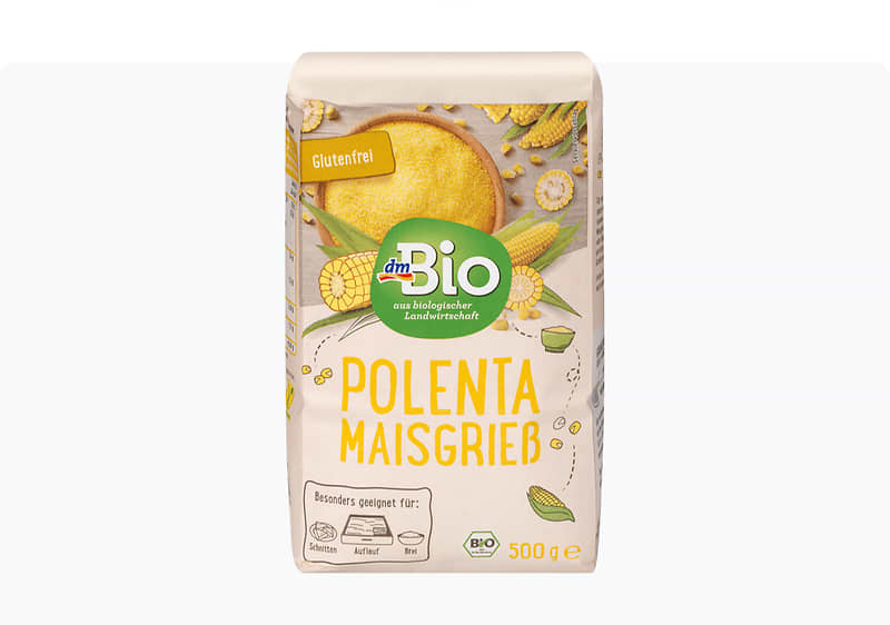 dmBio органска палента, 500 г