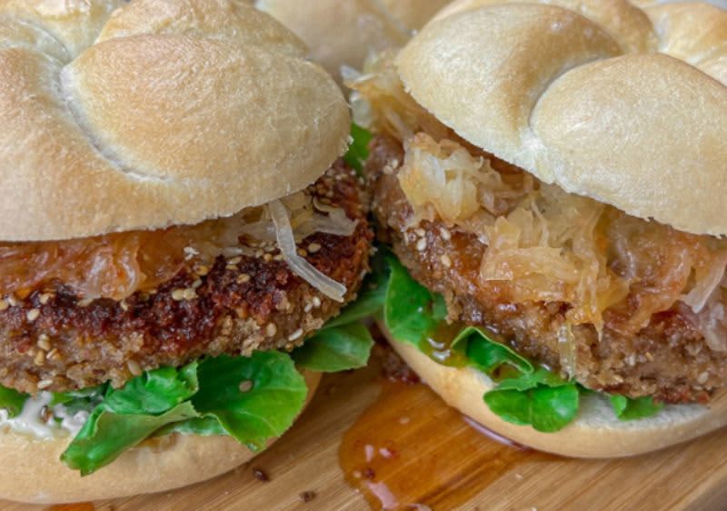 Tofu burger