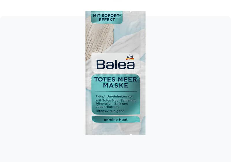 Balea маска за лице, 2X8 мл 