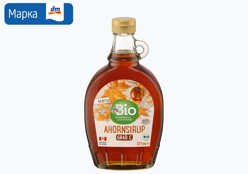 dmBio јаворов сируп, 375 мл
