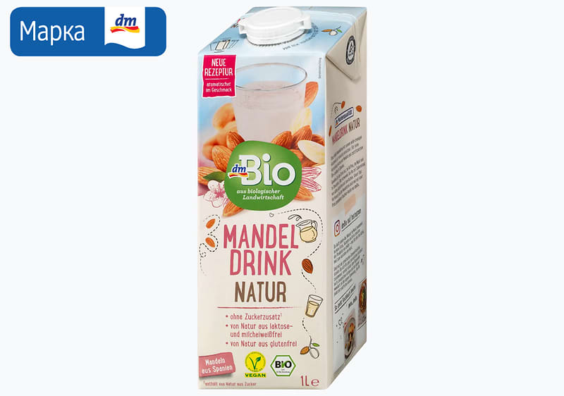 dmBio напиток од бадем, 1 л
