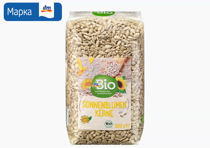 dmBio семки од сончоглед, 500 г