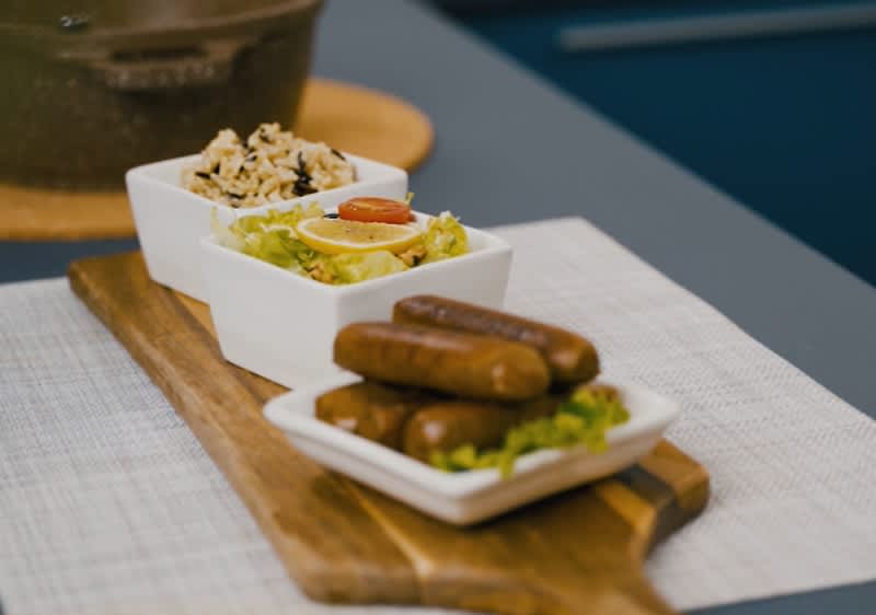 Ориз и колбасички 