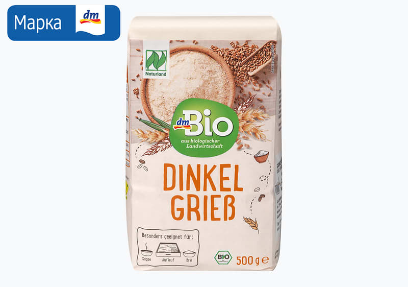 dmBio гриз од крупник, 500 г