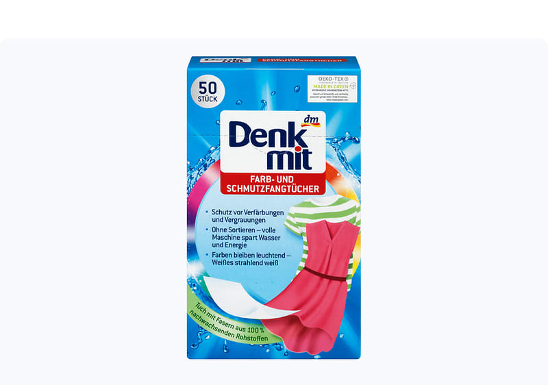 Denkmit марамици за впивање бои и нечистотии 24/1