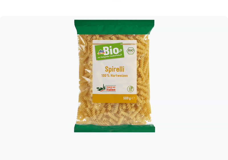 dmBio Spirelli макарони, 500 г 