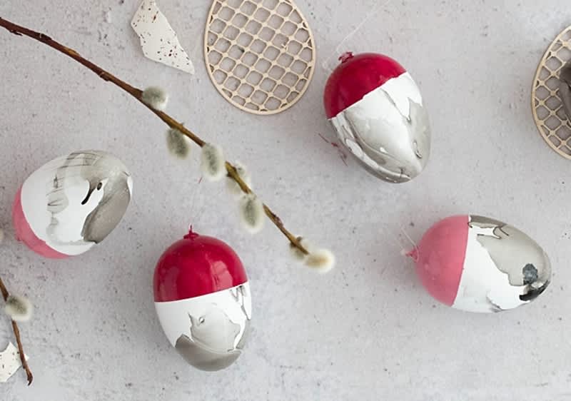 DIY – Мермерни украсни јајца