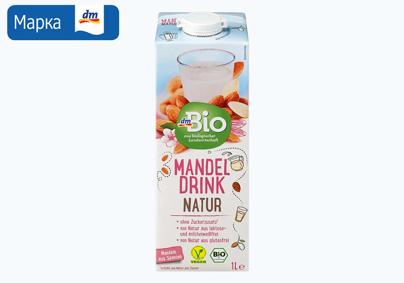 напиток од бадем, 1 л