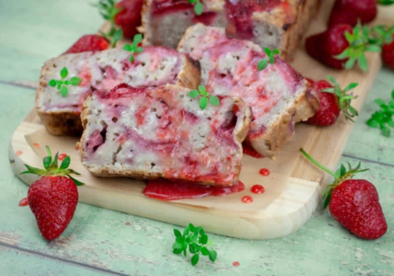 Banana leb so jagodi