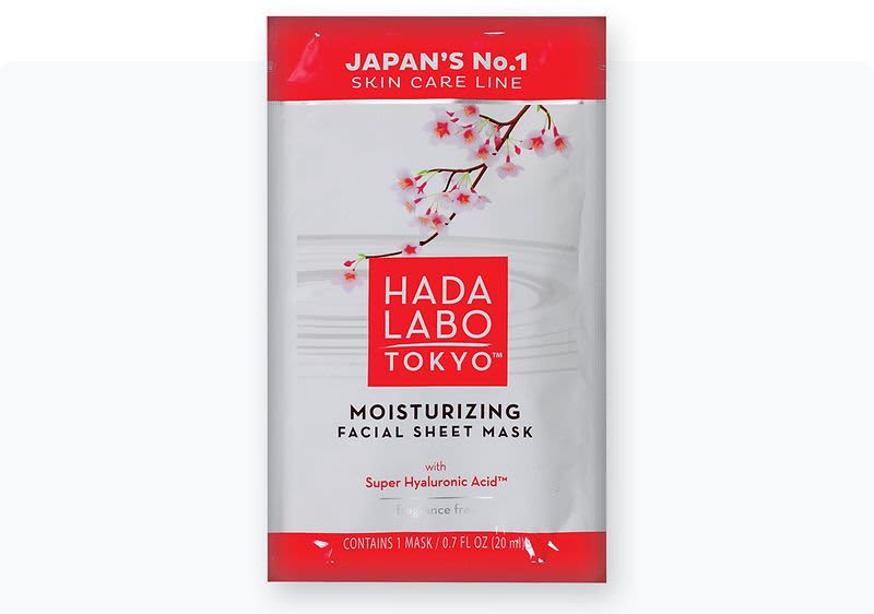 HADA LABO хидратантна маска за лице, 1 парче