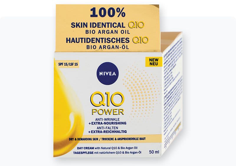 NIVEA Q10 крем за лице, 50 мл