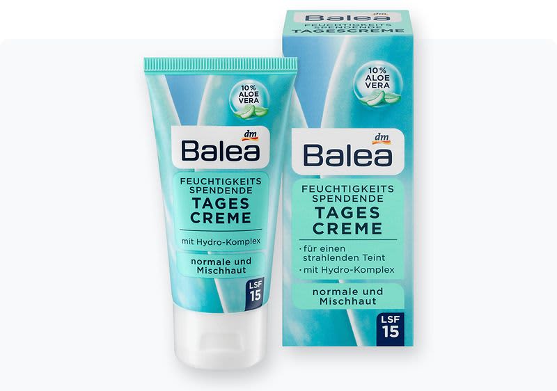 Balea хидратантен крем за лице, 50 мл