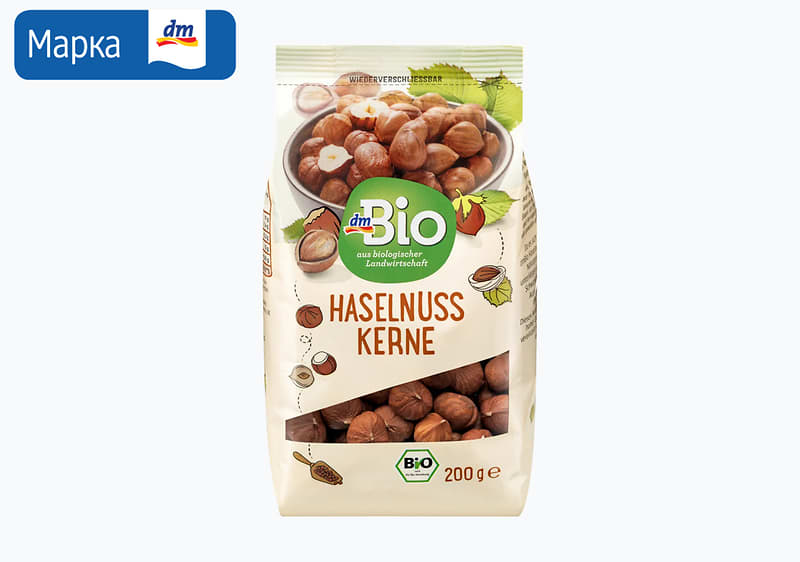 dmBio лешници, 200 г