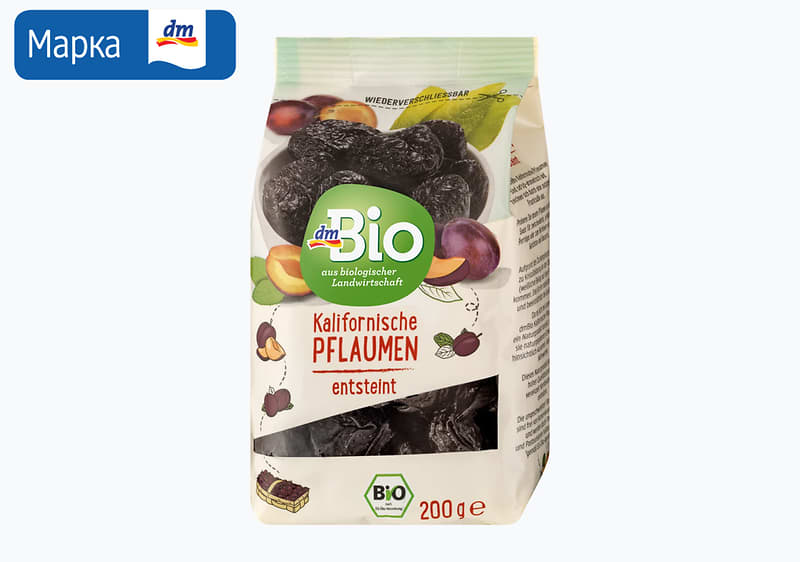 . dmBio суви сливи, 200 г