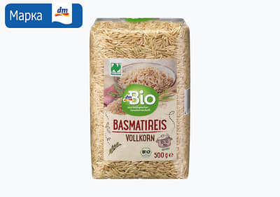 dmBio басмати ориз, 500 г