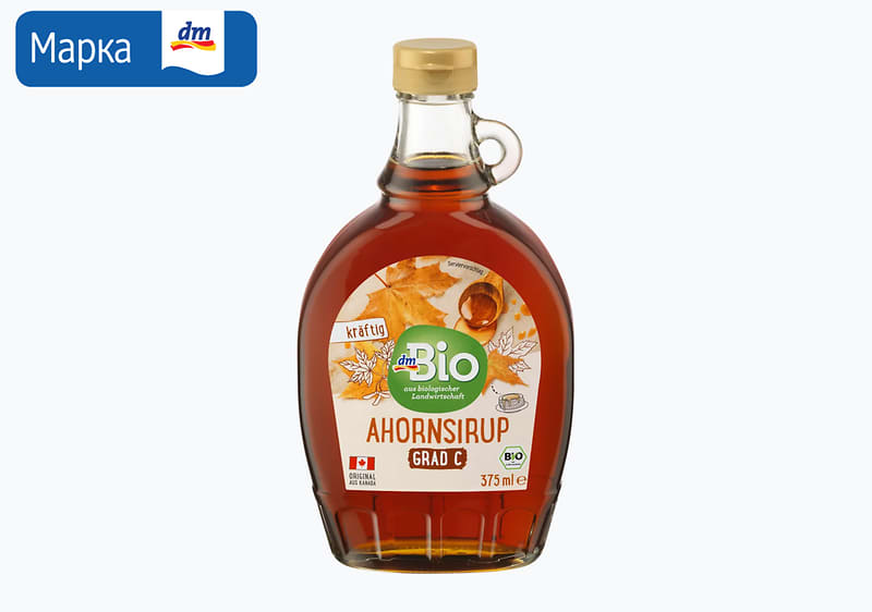 dmBio јаворов сируп 375 мл