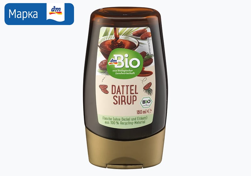 dmBio сируп од урми, 180 мл 