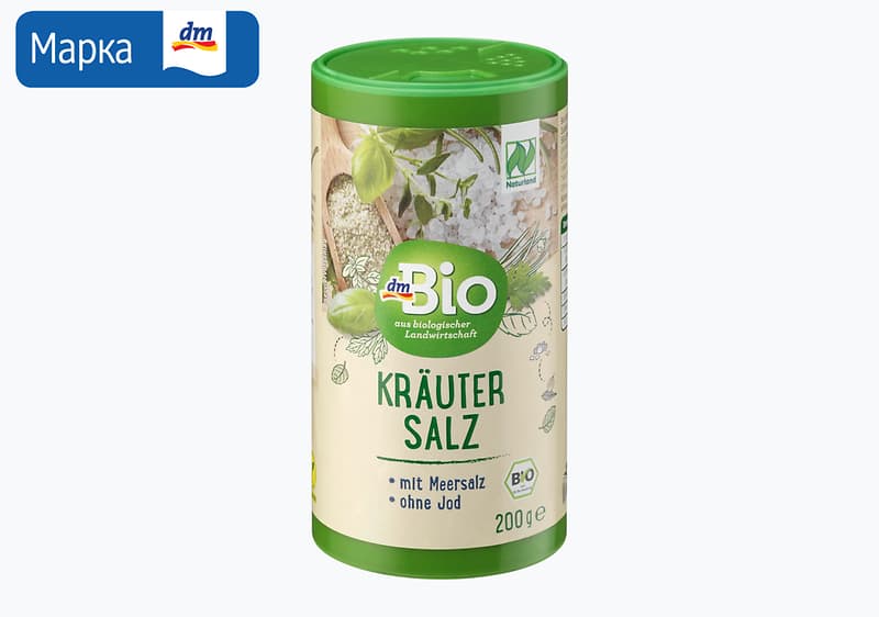 dmBio сол со билки, 200 г