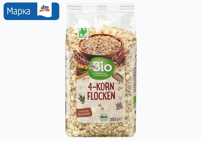 dmBio снегулки со 4 вида житарки, 500 г