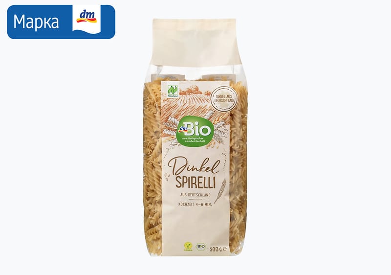  dmBio спирални тетенини, 500 г 