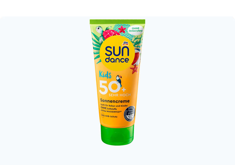 sundance KIDS крем за сончање З.Ф. 50+, 100 мл