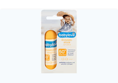 babylove sensitive стик за сончање З.Ф. 50+, 100 г
